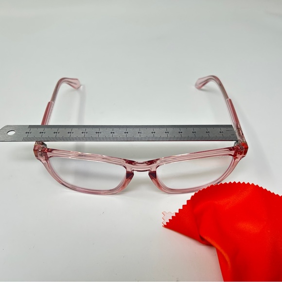 Quay Hardwire crystal pink frame blue light glasses - Picture 11 of 13